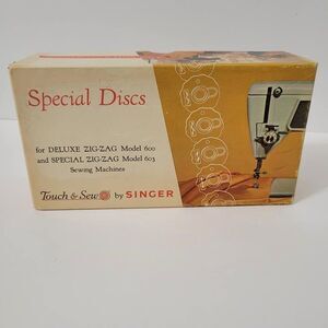 Singer Special Discs Part #21976 for Zig Zag Models Deluxe 600 & Special 603